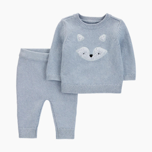 Carter's Pullover & Jogger Set - Blue, 6 M