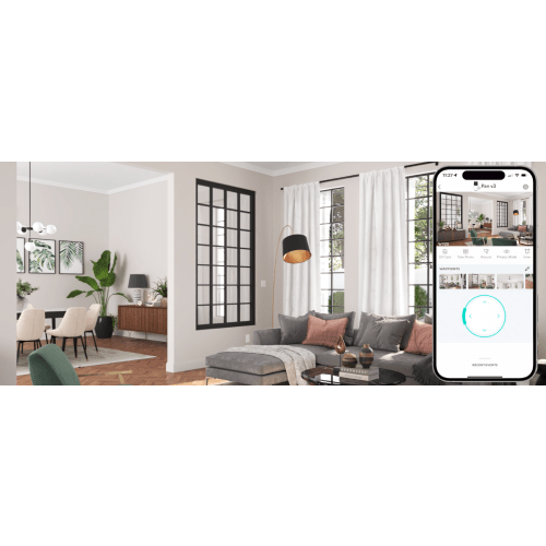 WYZE Cam Pan v3 Indoor/Outdoor IP65-Rated 1080p Pan/Tilt/Zoom Wi-Fi Smart Home Security Camera with Motion Tracking for Baby & Pet, Color Night Vision, 2-Way Audio, Works with Alexa & Google Assistant - White - 1 Camera Only