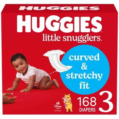 Huggies Little Snugglers Diapers- Size 3 - 168ct