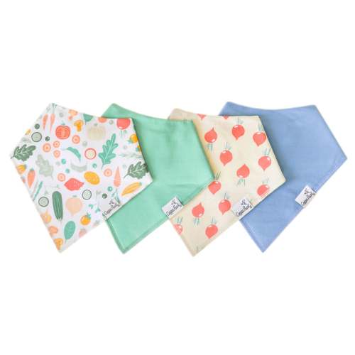 Baby Bandana Bibs - Veggies