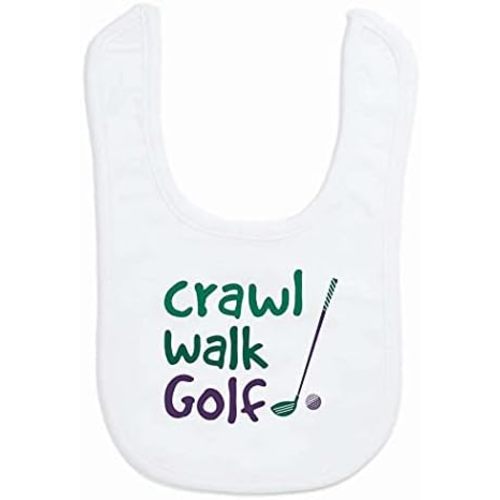 ChalkTalkSPORTS Golf Baby & Infant Bibs | Soft Microfiber Golfing Baby Bibs