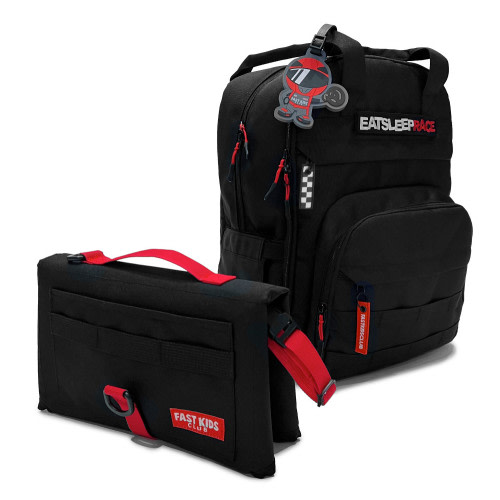 Combo: Diaper Bag & Changing Pad - Eat Sleep Race - Racing Lifestyle Apparel