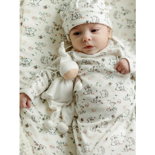 Baby Buddy Lovey - White