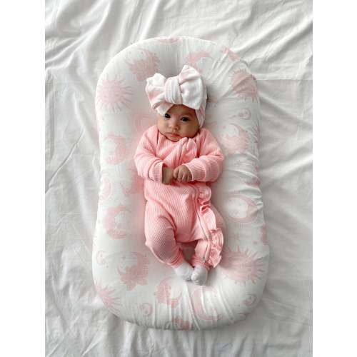 Bassinet Sheet | Celestial Pink