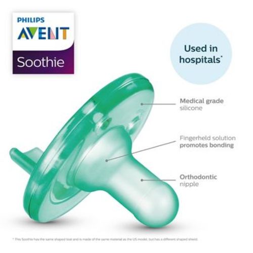 Philips Avent Soothie 3-18 Months - Beige - 4pk