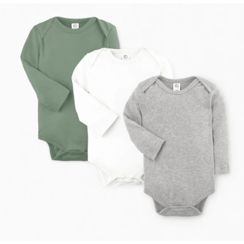 3-Pack Classic Long Sleeve Bodysuit Bundle