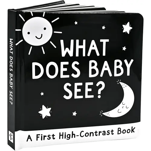 What Does Baby See? A High-Contrast Board Book (Padded Cover)