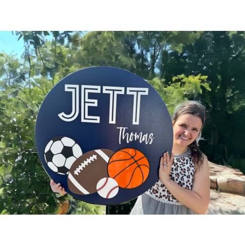 Boys nursery room decor|Sports nursery sign|Nursery sign| Boys nursery sign|Soccer nursery room decor| Football Room decor | Baseball Sign