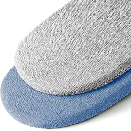Muslin Bassinet Sheets for Baby Boy Girl,Breathable Baby Bassinet Sheets Fitted for Bassinet,Oval Rectangle,Hourglass,Bassinet Mattress/Pad,Soft Cotton 2 Pack