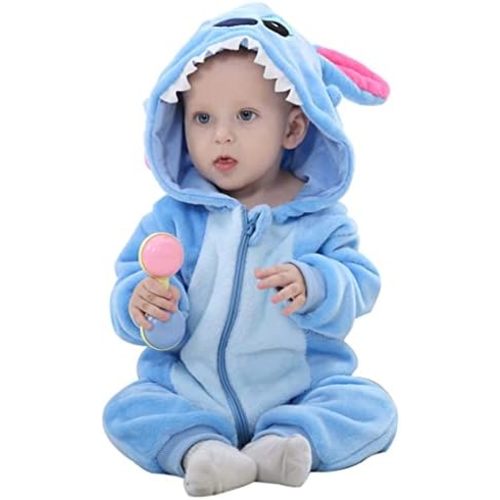 Unisex-Baby Animal Costume Cartoon Animal Outfit Homewear Baby One-Piece Rompers