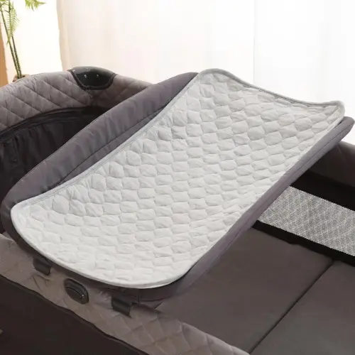 BlueSnail Washable Underpads,Waterproof,Soft, Portable and Reusable Incontinence Bed Pads for Toddler,Adults,Elderly and Pets (18" x 24" Pack of 3)(Ash Gray)