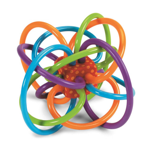 Manhattan Toy Winkel Rattle and Sensory Teether Toy