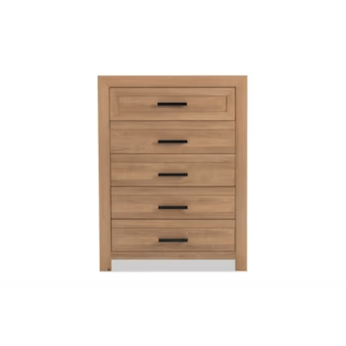 Calvin Light Brown 5 Drawer Chest