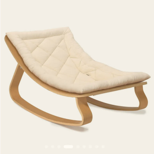 LEVO Baby Rocker in natural wood – Charlie Crane Paris