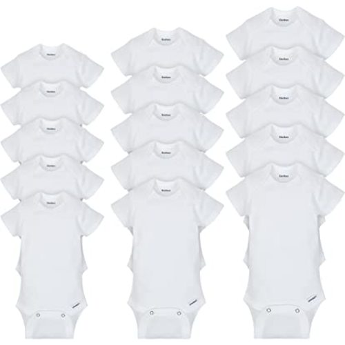 Gerber Baby-Girls 15 Piece Onesies Bodysuit Multi Size Pack