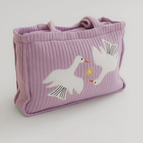 *pre-order* The By Billie baby bag - lilac