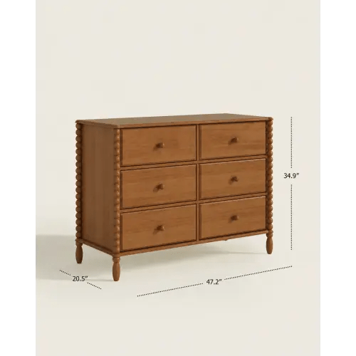 The Walnut Briar Assembled Dresser