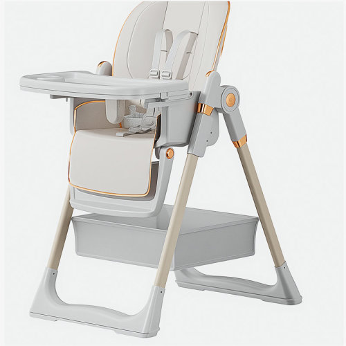Latitude Run® Adjustable Baby High Chair 0-6 Years – Portable Infant Feeding Seat with Safety Belt, Silent Lockable Wheels & Easy-Clean Design for Home, Dining, Living Room, Bedroom | Wayfair