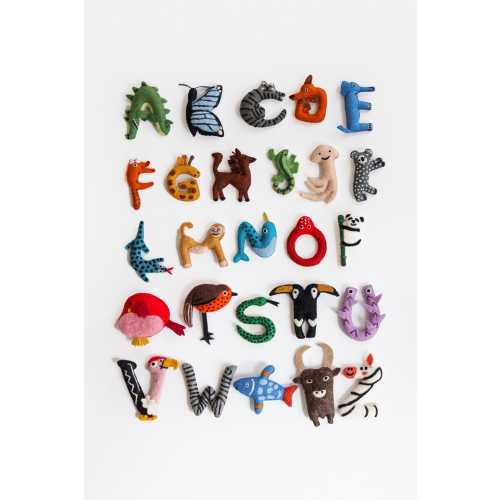 Alphabet Animals / ABC Learning Toys / Alphabets with Shapes / Alphabet Toys / ACB Toy / ABC Pretend Play