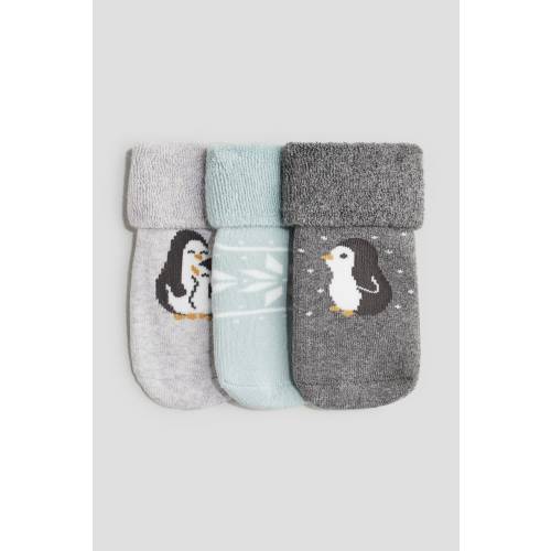 3-PACK TERRY SOCKS
