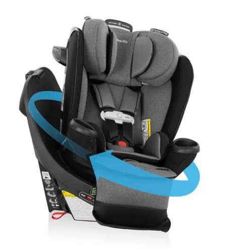 Gold Revolve 360 Extend All-in-One Rotating Car Seat - Moonstone Gray