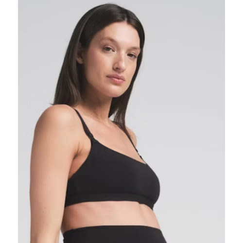 COTTON JERSEY MATERNITY NURSING SCOOP BRALETTE | SOOT