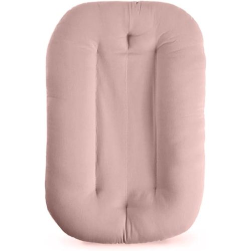 Baby Lounger for Newborn, Bionic Design Baby Lounger, Soft Organic Cotton Breathable Lounger for Infants 0-18 Months (Coral Pink)