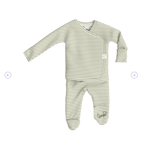 Footie, Mint Twist - Bonsie Baby | Maisonette