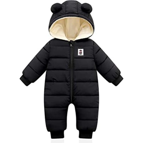 XMWEALTHY Baby Clothes Newborn Boy Girl Snowsuit Winter Coats Infant Jumpsuit Bodysuits Registry Essentials Stuff Gift