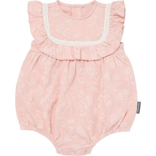 Modern Moments by Gerber Baby Girls' Lace Ruffle Bubble Romper