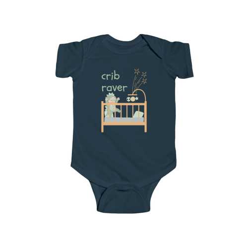 Crib Raver Baby Bodysuit