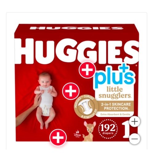 Huggies Plus Diapers Sizes 1