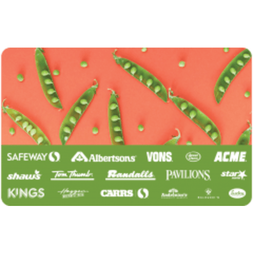 Grocery gift cards + diapers