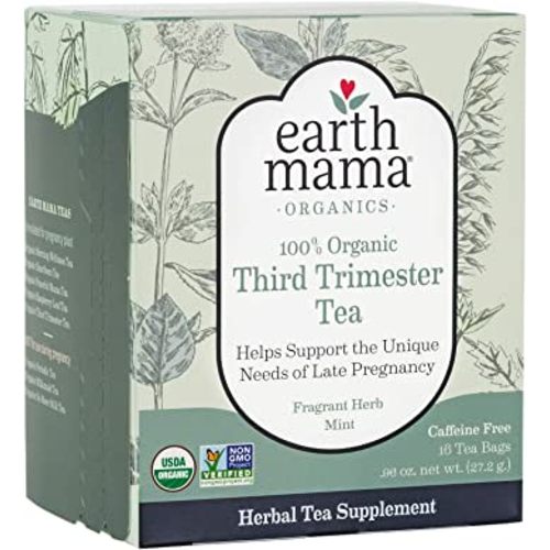 Earth Mama Organic Third Trimester Tea, 16 Count (Pack of 2)