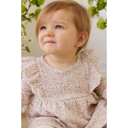 Organic Cotton Vivienne Playsuit - Tully Mauve – Jamie Kay USA