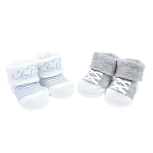 carter's® Newborn 2-Pack Hello Sneakers Keepsake Booties