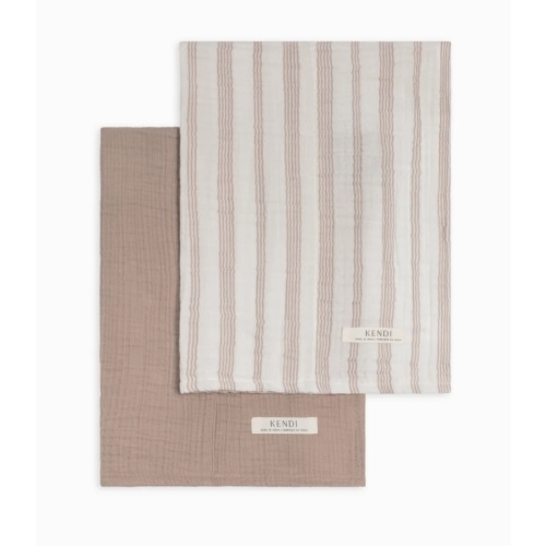 2-Pack Muslin Burp Cloths