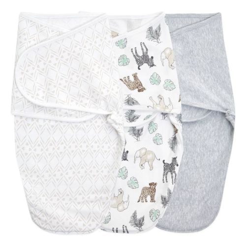 aden + anais Essentials Easy Swaddle Wrap - 3pk, Color: Toile, Size: 4-6 Months