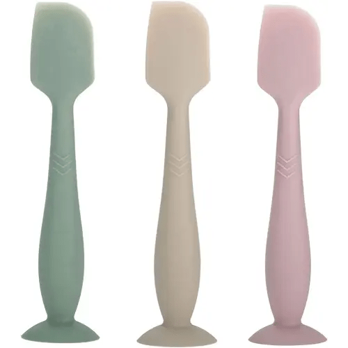Baby Diaper Cream Spatula - Baby Diaper Rash Cream Applicator for Butt Paste Diaper Cream - Newborn Baby Essentials, Baby Shower Gifts (gray, green, pink)