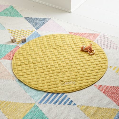 Fold and Go Navy Blue Portable Baby Mat