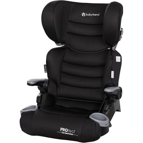Baby Trend Protect 2-in-1 Folding Booster Seat, Midnight Black