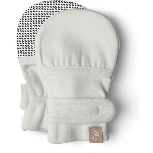 Stay On Baby Mitts, Cloud - Goumi Hats & Mittens | Maisonette