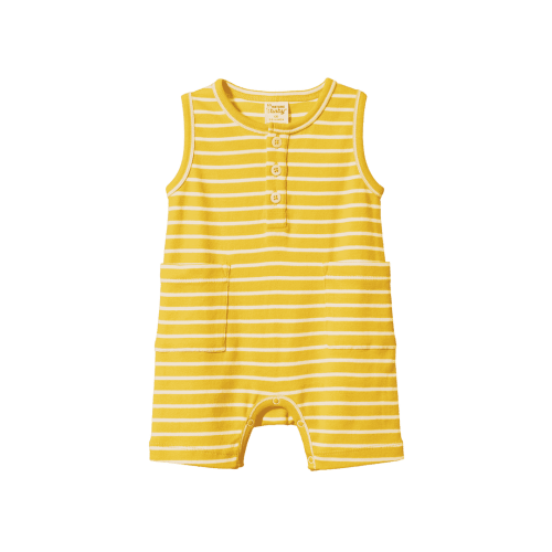 Camper Suit - Golden Yellow Sailor Stripe – Manymoons