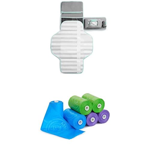 Amazon.com: Munchkin Diaper Changing Kit XL with Silver-Ion Technology and 6pk Arm and Hammer Diaper Bag Refills (84 Bags Total) : Everything Else