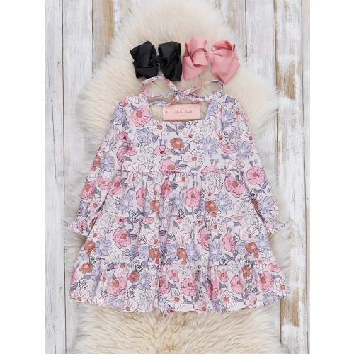 Sweetest Vintage Garden Ruffle Dress