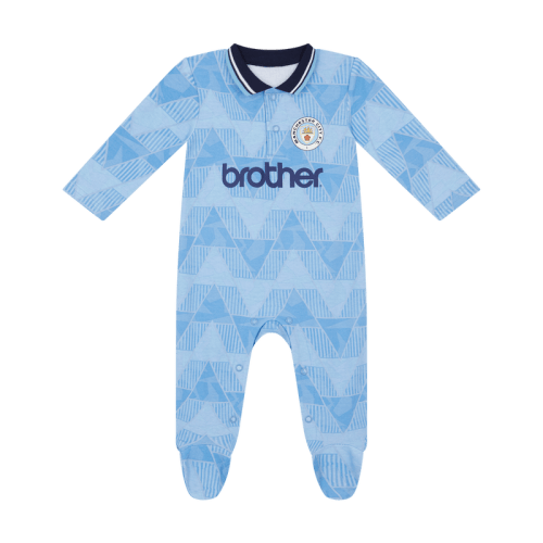 Manchester City 1989 Retro Babygrow