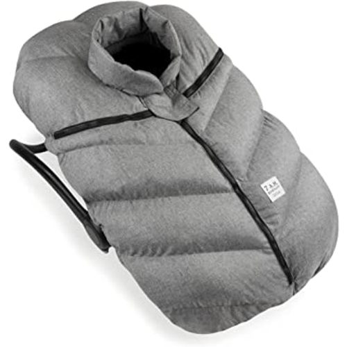 7AM Enfant Car Seat Cover - Winter Car Seat Cover for Baby Boy & Girl, Breathable Baby Carseat Covers to Protect from Cold Weather, Universal Fit for Infant Car Seat, Center Zipper | (0-12M)