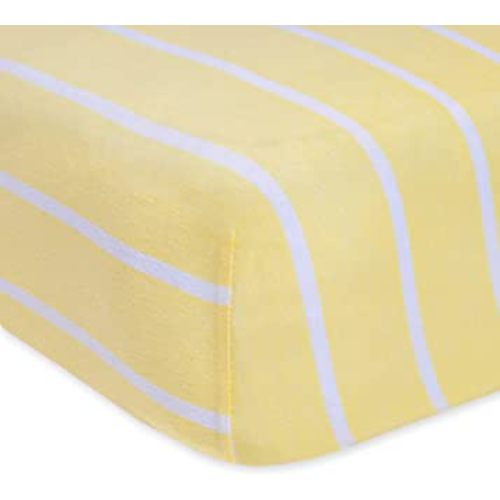 Burt's Bees Baby - Fitted Crib Sheet, Girls & Unisex 100% Organic Cotton