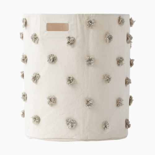 Pehr Pom Pom Storage Hamper - Grey Pom Pom