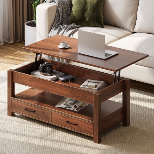Ebern Designs Coffee Table with Storage, Lift Top Coffee Table for Living Room & Reviews | Wayfair